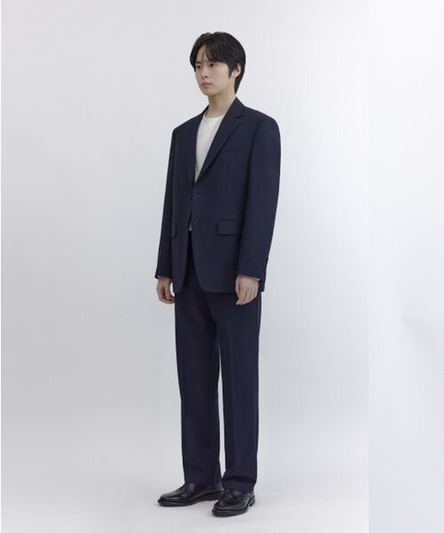 NONBLANK(ノンブランク)の「W11 セミワイドフィットスラックス_ダークネイビー(スラックス・メンズ・その他・LARGE/MEDIUM/SMALL/X-LARGE/XX-LARGE)」の6枚目の写真