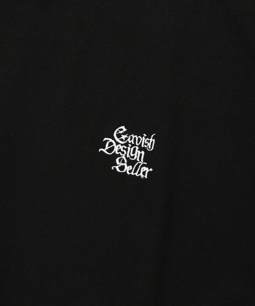 Cavish(カビシ)の「GOTHIC SELLER EMB LOGO SS TEE BLACK(CV2EMUT507A)(Tシャツ/カットソー・レディース・ブラック・SMALL/MEDIUM/LARGE/X-LARGE)」の4枚目の写真