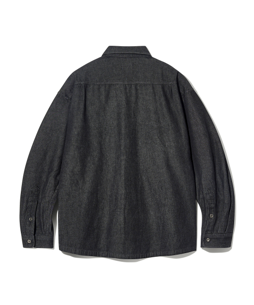 Diamond Layla(ダイアモンドレイラ)の「Two-Pocket Denim Oversized Fit Shirt S138(シャツ/ブラウス・レディース・その他・LARGE/MEDIUM/X-LARGE)」の2枚目の写真