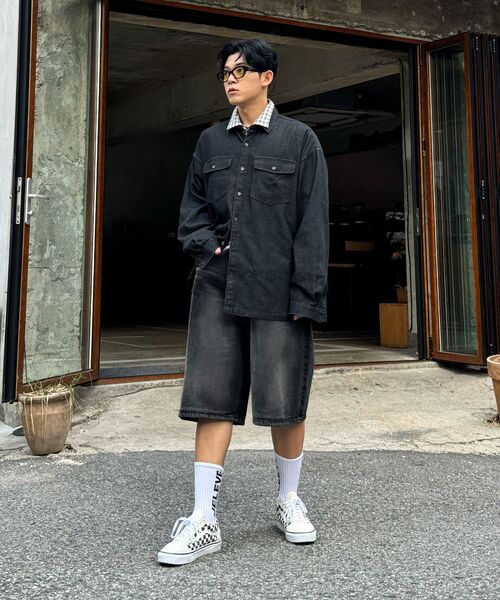 Diamond Layla(ダイアモンドレイラ)の「Two-Pocket Denim Oversized Fit Shirt S138(シャツ/ブラウス・レディース・その他・LARGE/MEDIUM/X-LARGE)」の11枚目の写真