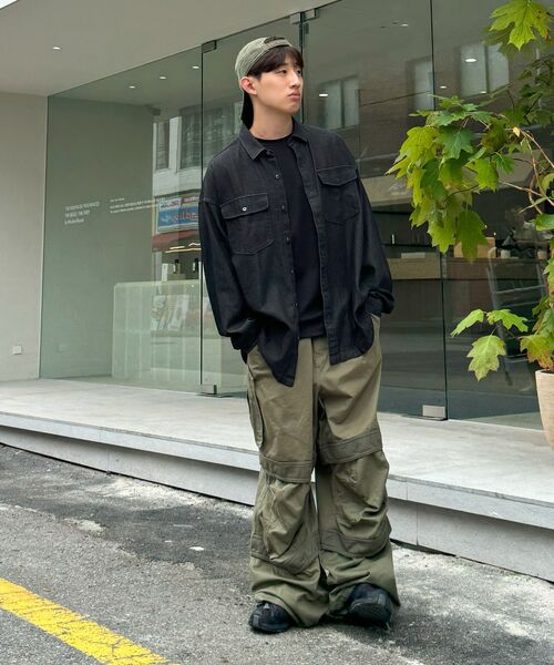 Diamond Layla(ダイアモンドレイラ)の「Two-Pocket Denim Oversized Fit Shirt S138(シャツ/ブラウス・レディース・その他・LARGE/MEDIUM/X-LARGE)」の12枚目の写真