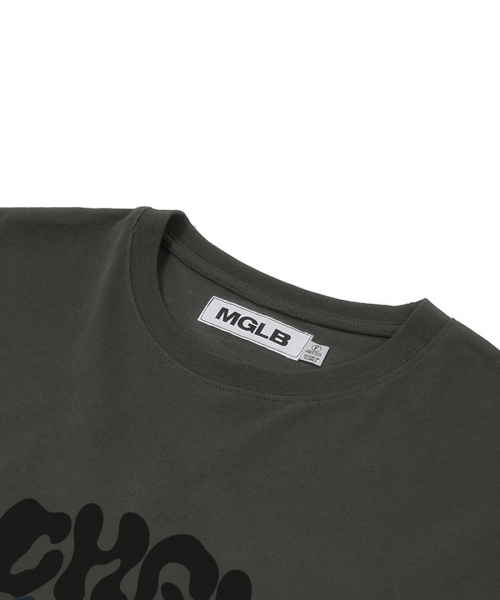 MATCHGLOBE(マッチグローブ)の「ダンベルキャットオーバーサイズTシャツ(ダークグレー)(Tシャツ/カットソー・レディース・その他・FREE)」の5枚目の写真