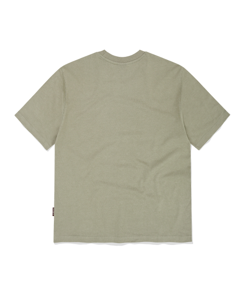 S'EST（エスイーエスティー）の「Bio washing T-shirts Olive（Tシャツ/カットソー・メンズ・その他・SMALL/MEDIUM/LARGE/X-LARGE）」の2枚目の写真