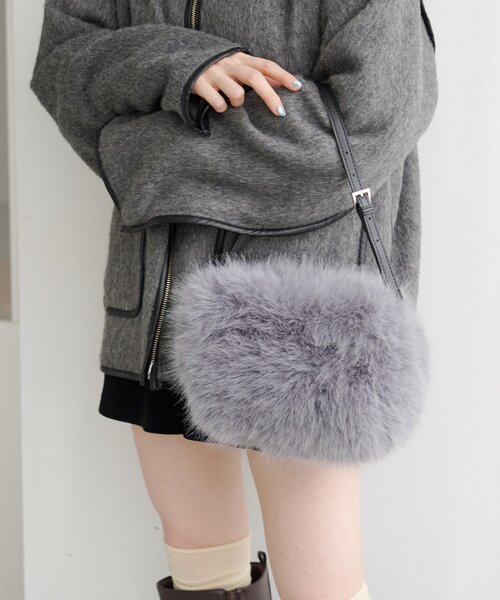 Kastane（カスタネ）の「*ラビファーBAG（トートバッグ・レディース・ベージュ/アイボリー/グレー・FREE）」の14枚目の写真