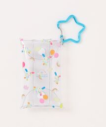 sanrio（サンリオ）の「sanrio/サンリオ　ウサハナ　カラビナクリアマルチケースＳ（ポーチ）」