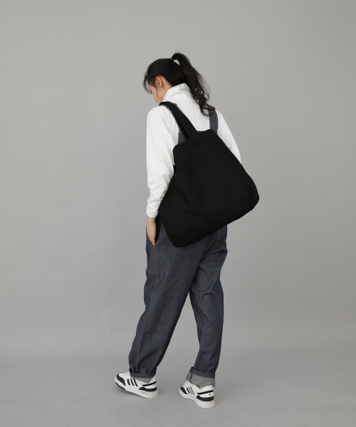 SAINTCREW（セントクルー）の「ハウスポケットビッグサイズエコバッグHP-111ブラック（エコバッグ/サブバッグ・レディース・その他・フリー）」の11枚目の写真