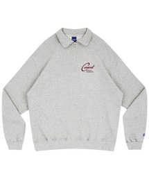 CARNIVAL HALF ZIP-UP (MELANGE GREY)