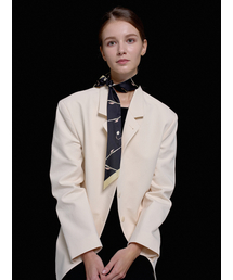 DAL（ダル）の「Bud Petit Slim Silk Scarf Black（バンダナ/スカーフ）」