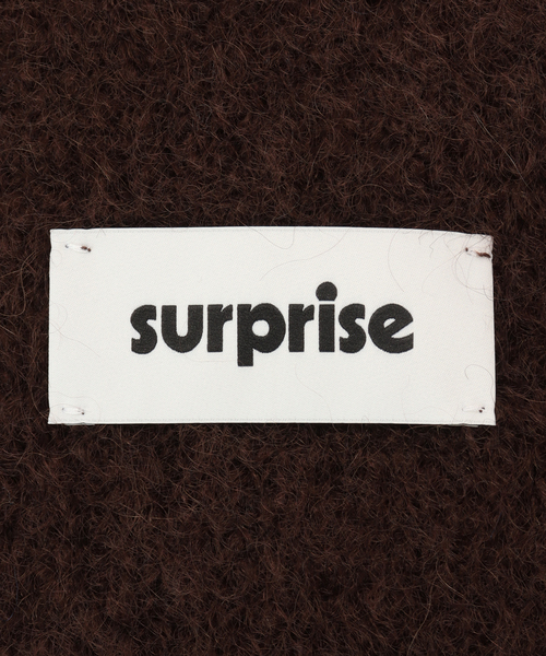 SLOBE IENA（スローブイエナ）の「《追加》surprise/サプライズ ストール MOHAIR  SCARF  DONNA（ストール/ショール・レディース・イエロー/ブラウン/アイボリー・FREE）」の10枚目の写真