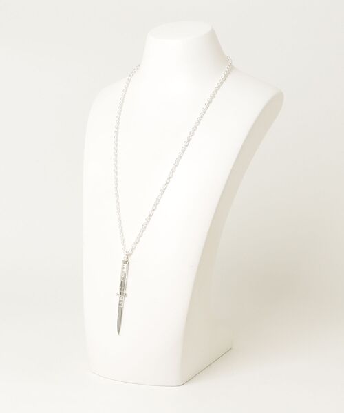 JOHN LAWRENCE SULLIVAN（ジョンローレンスサリバン）の「KNIFE NECKLACE（ネックレス・メンズ・シルバー・ONE SIZE）」の6枚目の写真