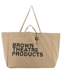 【SALON de RUBAN / サロン ド ルヴァン】 BROWN THEATRE PRODUCTS 折りたたみラージトート