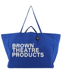 【SALON de RUBAN / サロン ド ルヴァン】 BROWN THEATRE PRODUCTS 折りたたみラージトート