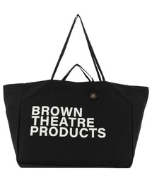 SALON de RUBAN | 【SALON de RUBAN / サロン ド ルヴァン】 BROWN THEATRE PRODUCTS 折りたたみラージトート(トートバッグ)
