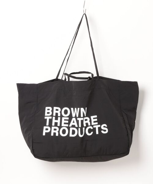 SALON de RUBAN（サロンドルヴァン）の「【SALON de RUBAN / サロン ド ルヴァン】 BROWN THEATRE PRODUCTS 折りたたみラージトート（トートバッグ・レディース・ブラック/グレー/グリーン/ベージュ/ブルー・FREE）」の15枚目の写真