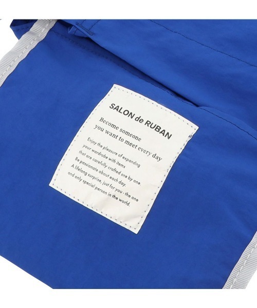 SALON de RUBAN（サロンドルヴァン）の「【SALON de RUBAN / サロン ド ルヴァン】 BROWN THEATRE PRODUCTS 折りたたみラージトート（トートバッグ・レディース・ブラック/グレー/グリーン/ベージュ/ブルー・FREE）」の10枚目の写真