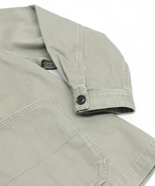 RNA-N(アールエヌエーエヌ)の「J2181 スモールカラーワークジャケット(テーラードジャケット・レディース・カーキ/オフホワイト/イエロー・FREE)」の8枚目の写真