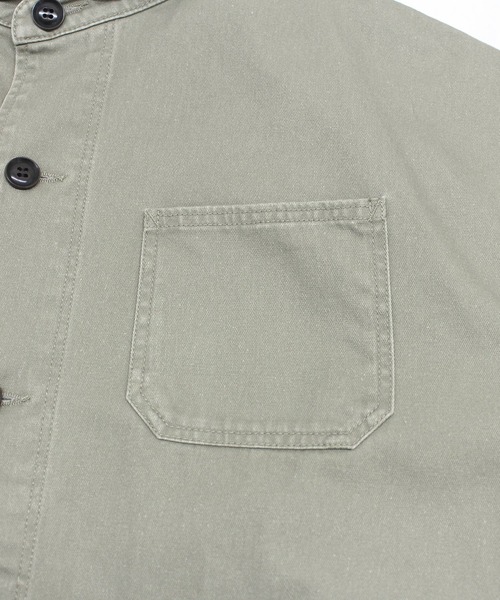 RNA-N(アールエヌエーエヌ)の「J2181 スモールカラーワークジャケット(テーラードジャケット・レディース・カーキ/オフホワイト/イエロー・FREE)」の9枚目の写真