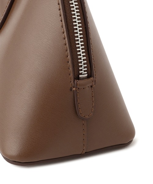 ADAM ET ROPE'（アダムエロペ）の「スプリットレザーラウンドボストン（ボストンバッグ・レディース・ブラウン/ブラック・FREE）」の19枚目の写真