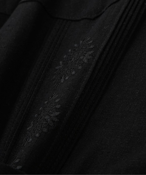 schott（ショット）の「Schott/ショット/LINEN GUAYABERA SHIRT/リネン グアテマラシャツ（シャツ/ブラウス・メンズ・ブラック/カーキ/ベージュ・M/L/XL/2XL）」の15枚目の写真