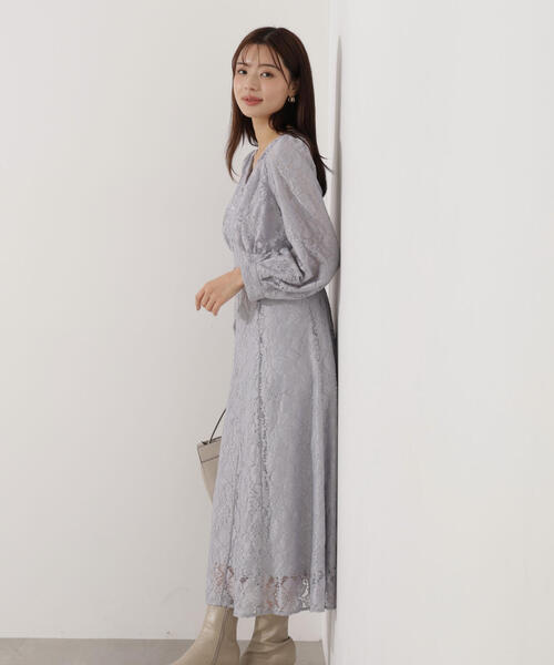 PROPORTION BODY DRESSING（プロポーションボディドレッシング）の「レディーレースワンピース / 1216140102（ワンピース・レディース・ネイビー/ホワイト系その他/ブルー・P/S/MEDIUM）」の21枚目の写真