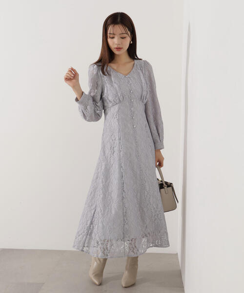 PROPORTION BODY DRESSING（プロポーションボディドレッシング）の「レディーレースワンピース / 1216140102（ワンピース・レディース・ネイビー/ホワイト系その他/ブルー・P/S/MEDIUM）」の20枚目の写真