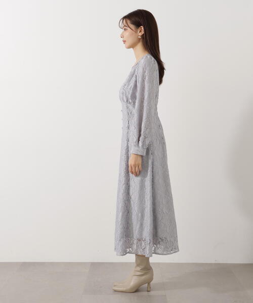 PROPORTION BODY DRESSING（プロポーションボディドレッシング）の「レディーレースワンピース / 1216140102（ワンピース・レディース・ネイビー/ホワイト系その他/ブルー・P/S/MEDIUM）」の16枚目の写真