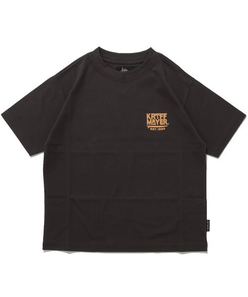 KRIFF MAYER Kid's Collection(クリフメイヤーキッズコレクション)の「【綿100%】鼻ぺちゃT(Tシャツ/カットソー・キッズ・ネイビー/ミント/イエロー/チャコール/オフホワイト/レッド・130/120/170/160/150/140)」の13枚目の写真