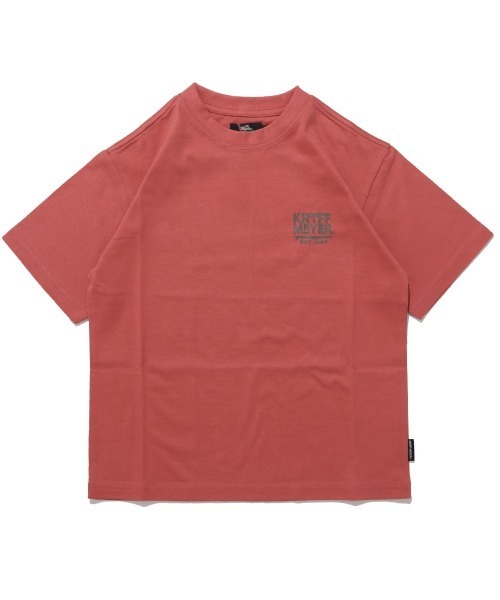 KRIFF MAYER Kid's Collection(クリフメイヤーキッズコレクション)の「【綿100%】鼻ぺちゃT(Tシャツ/カットソー・キッズ・ネイビー/ミント/イエロー/チャコール/オフホワイト/レッド・130/120/170/160/150/140)」の15枚目の写真