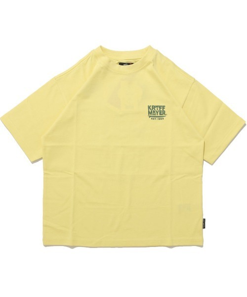 KRIFF MAYER Kid's Collection(クリフメイヤーキッズコレクション)の「【綿100%】鼻ぺちゃT(Tシャツ/カットソー・キッズ・ネイビー/ミント/イエロー/チャコール/オフホワイト/レッド・130/120/170/160/150/140)」の17枚目の写真