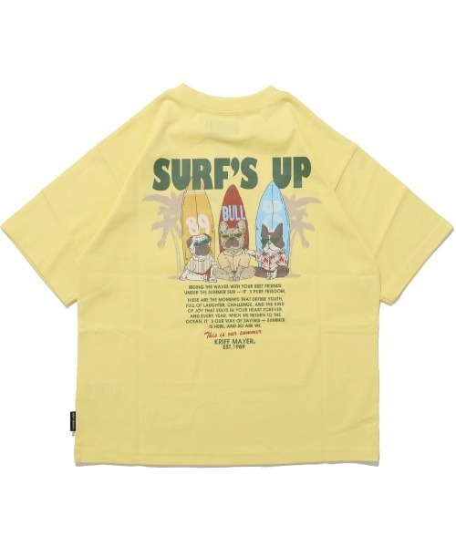 KRIFF MAYER Kid's Collection(クリフメイヤーキッズコレクション)の「【綿100%】鼻ぺちゃT(Tシャツ/カットソー・キッズ・ネイビー/ミント/イエロー/チャコール/オフホワイト/レッド・130/120/170/160/150/140)」の18枚目の写真