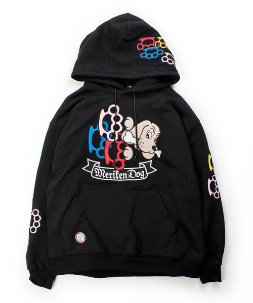 GALFY(ガルフィー)の「GALFY-メリケンHERTSパーカー(パーカー・メンズ・ホワイト/ブラック/オレンジ・L/XL)」の20枚目の写真