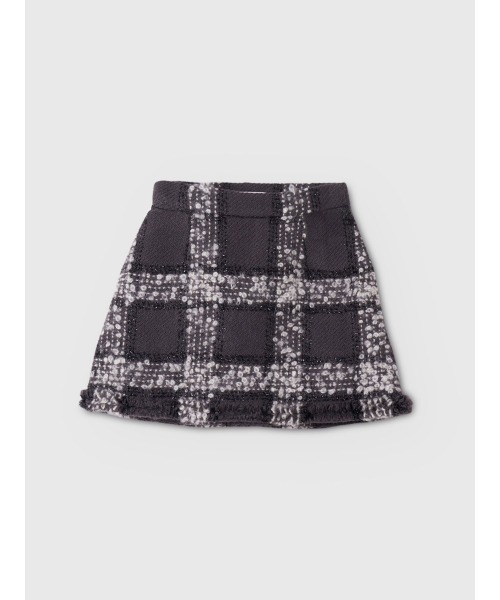 モヘアループチェックツイードミニスカート（スカート）｜EIMY ISTOIRE