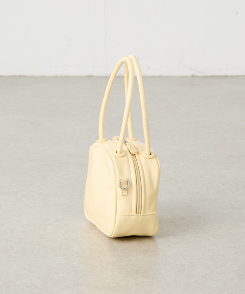 COLLAGE GALLARDAGALANTE（コラージュガリャルダガランテ）の「トラペゾイドバッグ（ショルダーバッグ・レディース・イエロー/ピンク・FREE）」の10枚目の写真