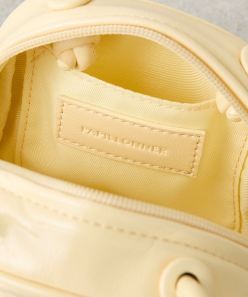 COLLAGE GALLARDAGALANTE（コラージュガリャルダガランテ）の「トラペゾイドバッグ（ショルダーバッグ・レディース・イエロー/ピンク・FREE）」の17枚目の写真