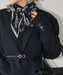 chuclla（チュクラ）の「ヴィンテージライクフラワースカーフ cha26s012（バンダナ/スカーフ）」