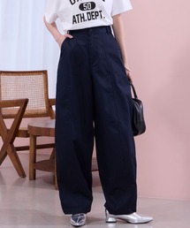 バックツイルカーブパンツ〈マシンウォッシャブル〉【THE CRAFT CREW PRODUCTS】