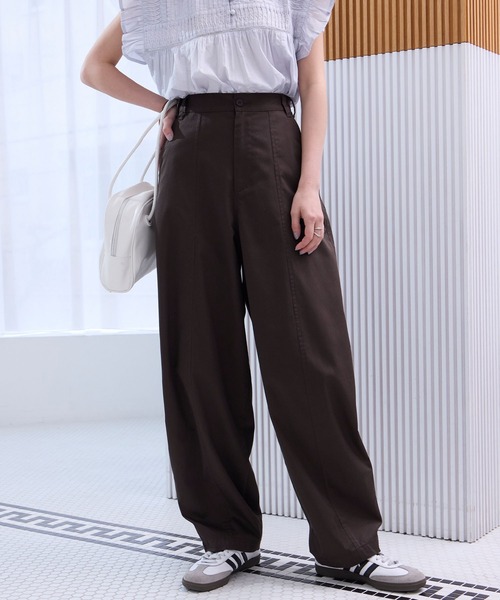 バックツイルカーブパンツ〈マシンウォッシャブル〉【THE CRAFT CREW