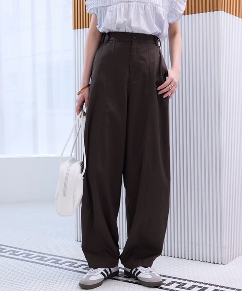 バックツイルカーブパンツ〈マシンウォッシャブル〉【THE CRAFT CREW