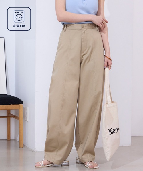 バックツイルカーブパンツ〈マシンウォッシャブル〉【THE CRAFT CREW