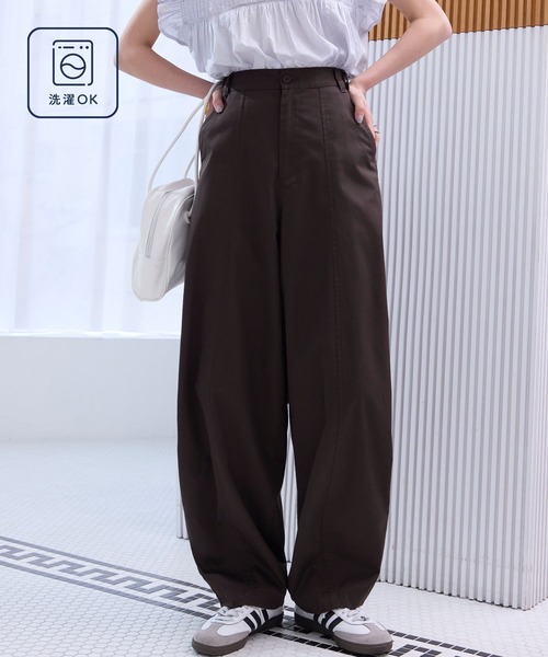 バックツイルカーブパンツ〈マシンウォッシャブル〉【THE CRAFT CREW
