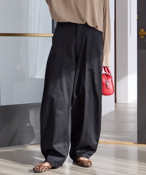 バックツイルカーブパンツ〈マシンウォッシャブル〉【THE CRAFT CREW