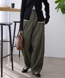 レディースのチノパンツ（グリーン・カーキ/緑色系）ファッション通販