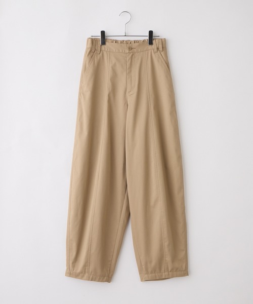 THE CRAFT CREW PRODUCTS(ザクラフトクループロダクツ)の「バックツイルカーブパンツ〈マシンウォッシャブル〉【THE CRAFT CREW PRODUCTS】(チノパンツ・レディース・ネイビー/カーキ/ベージュ/ブラック/ブラウン・M/L/S)」の7枚目の写真