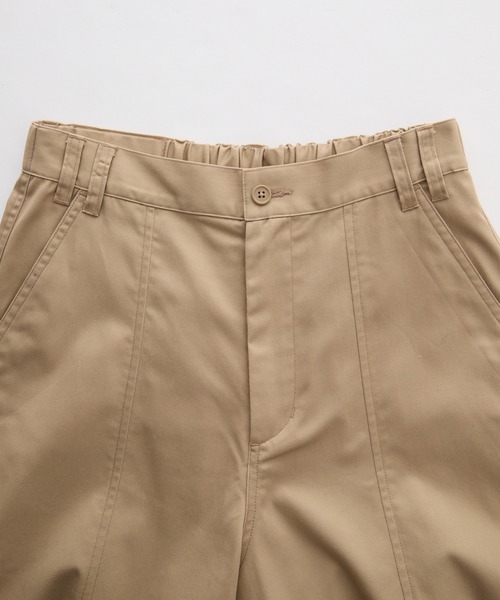 THE CRAFT CREW PRODUCTS(ザクラフトクループロダクツ)の「バックツイルカーブパンツ〈マシンウォッシャブル〉【THE CRAFT CREW PRODUCTS】(チノパンツ・レディース・ネイビー/カーキ/ベージュ/ブラック/ブラウン・M/L/S)」の9枚目の写真