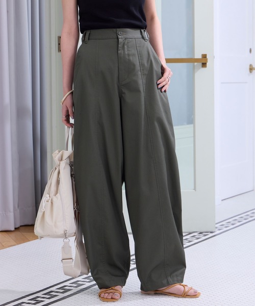 バックツイルカーブパンツ〈マシンウォッシャブル〉【THE CRAFT CREW