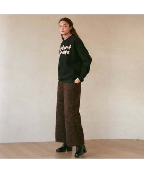 LARTIGENT（ラーティゼン）の「LH LEOPARD BANDING PANTS(BROWN)（その他パンツ・レディース・その他・FREE）」の2枚目の写真