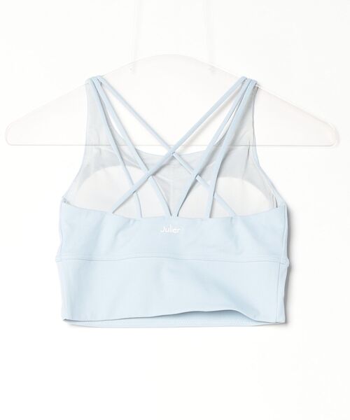 Julier Yoga and Relax(ジュリエヨガアンドリラックス)の「Julier (定番)YOGA FITショートトップス(その他トップス・レディース・ブラック/グレー/ブルー/ホワイト・1/0/2/00)」の12枚目の写真