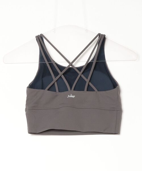 Julier Yoga and Relax(ジュリエヨガアンドリラックス)の「Julier (定番)YOGA FITショートトップス(その他トップス・レディース・ブラック/グレー/ブルー/ホワイト・1/0/2/00)」の13枚目の写真