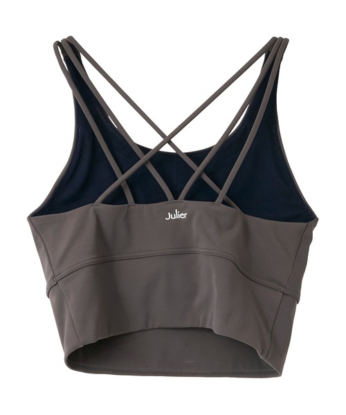 Julier Yoga and Relax(ジュリエヨガアンドリラックス)の「Julier (定番)YOGA FITショートトップス(その他トップス・レディース・ブラック/グレー/ブルー/ホワイト・1/0/2/00)」の22枚目の写真