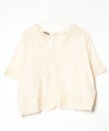 MAISON SCOTCH（メゾンスコッチ）の「半袖ブラウス（シャツ/ブラウス）」